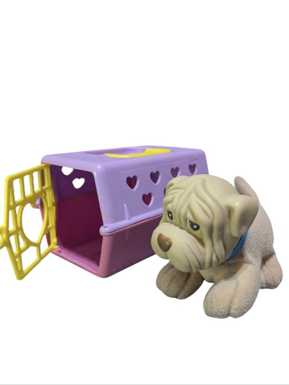Go Bye Bye Puppy Carrier w/ Dog 2008 Blue Box Toys